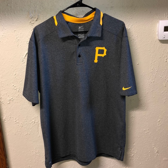 Nike MLB Other - Pittsburgh Pirates Nike Dri-Fit Polo Shirt